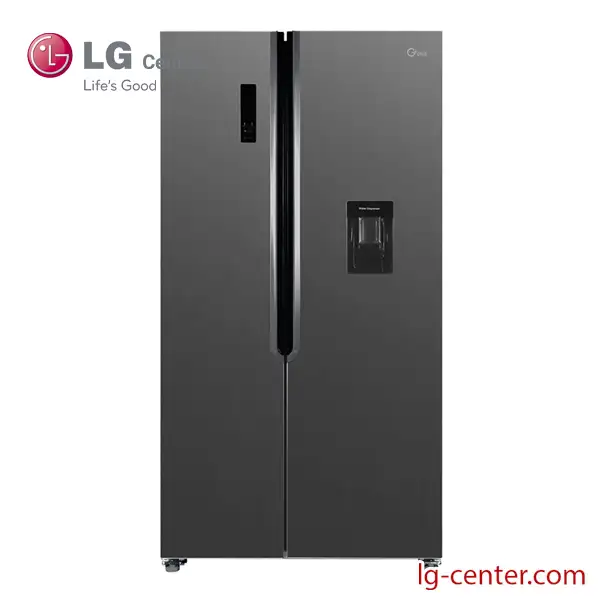 یخچال و فریزر ساید بای ساید 28 فوت جی پلاس مدل GSS-P7525BS
