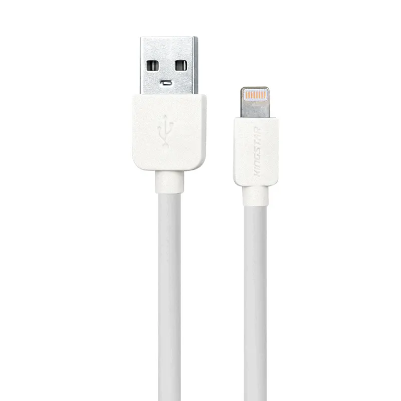 کابل شارژ USB به لایتنینگ کینگ استار مدل K08i طول 1 متر | KINGSTAR — تصویر ۲