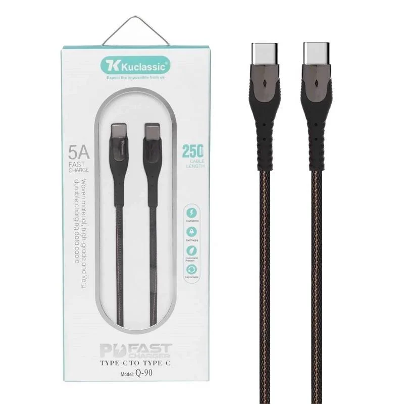 کابل تبدیل USB-C به لایتنینگ کوکلاسیک مدل Q-90 — تصویر ۲