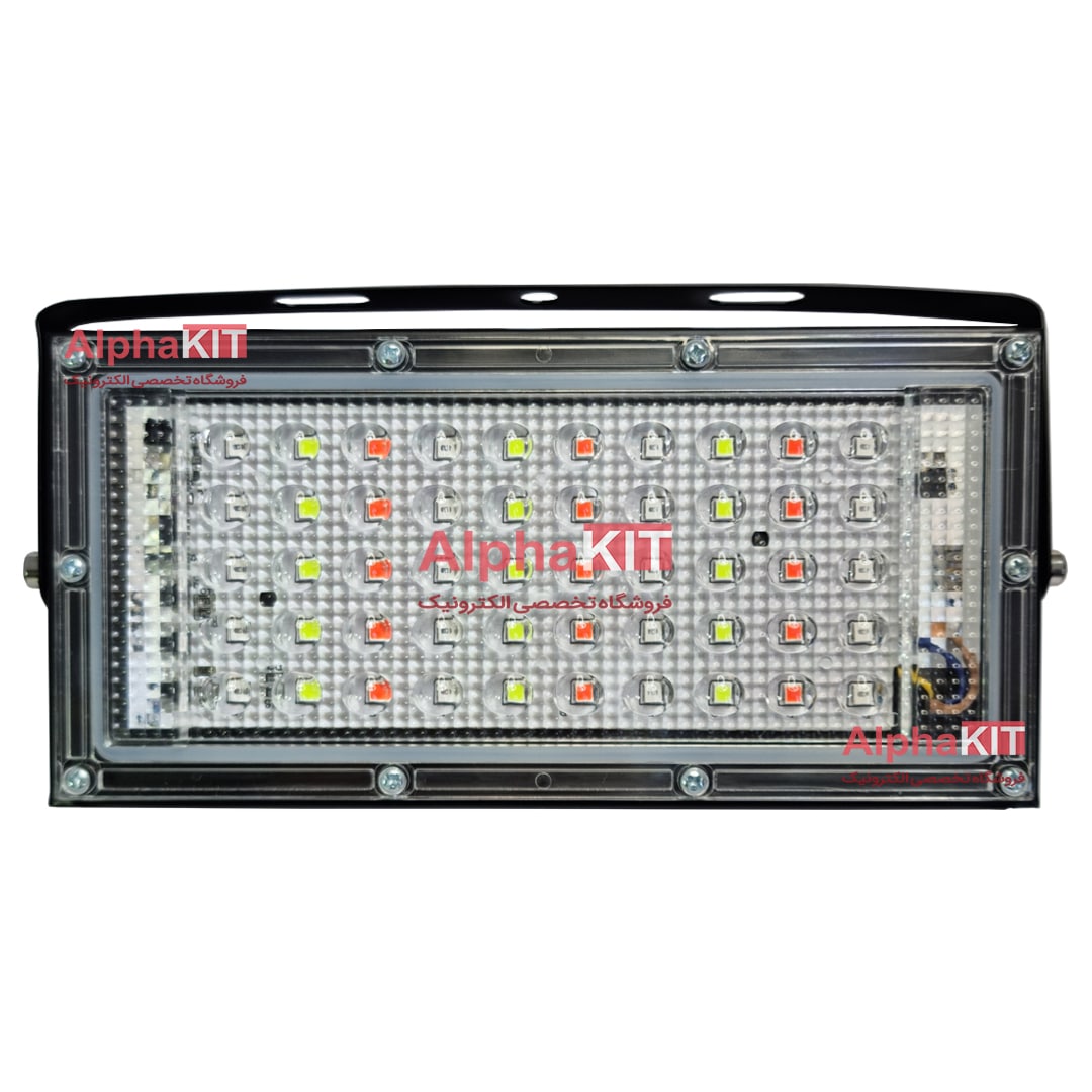 پروژکتور ال ای دی 50 وات 220 ولت RGB مدل BUYOIN