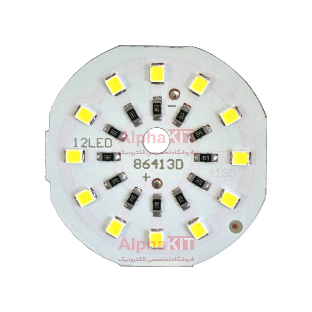 ال ای دی 12 وات 12 ولت SMD سفید مهتابی مدل 86413