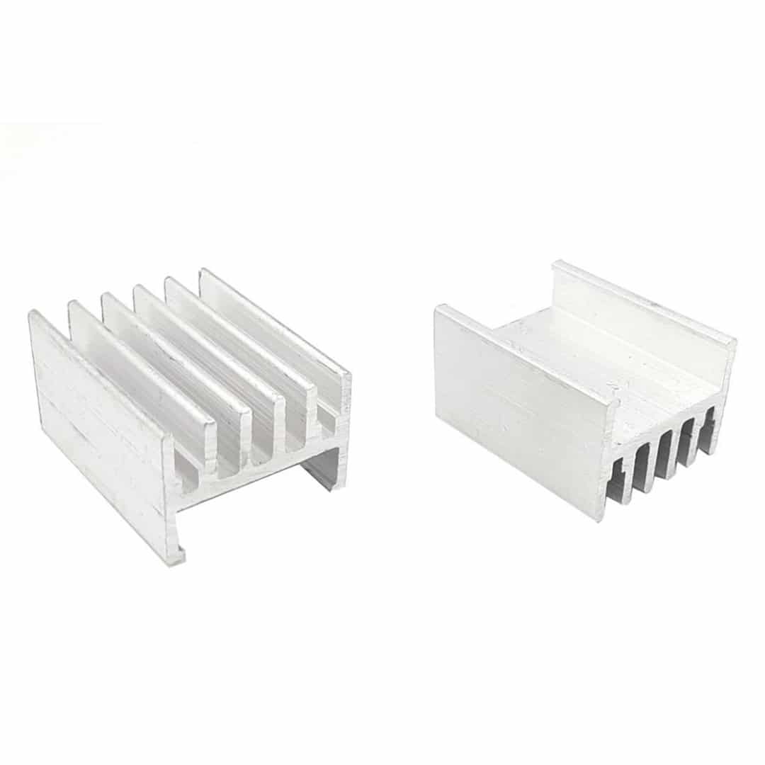 هیت سینک آلومینیومی 26x24x17mm — تصویر ۳