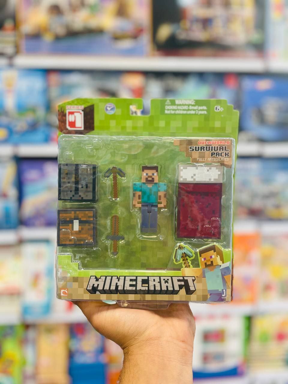 فیگور ماینکرافت پک بقاء | Minecraft Survival Pack