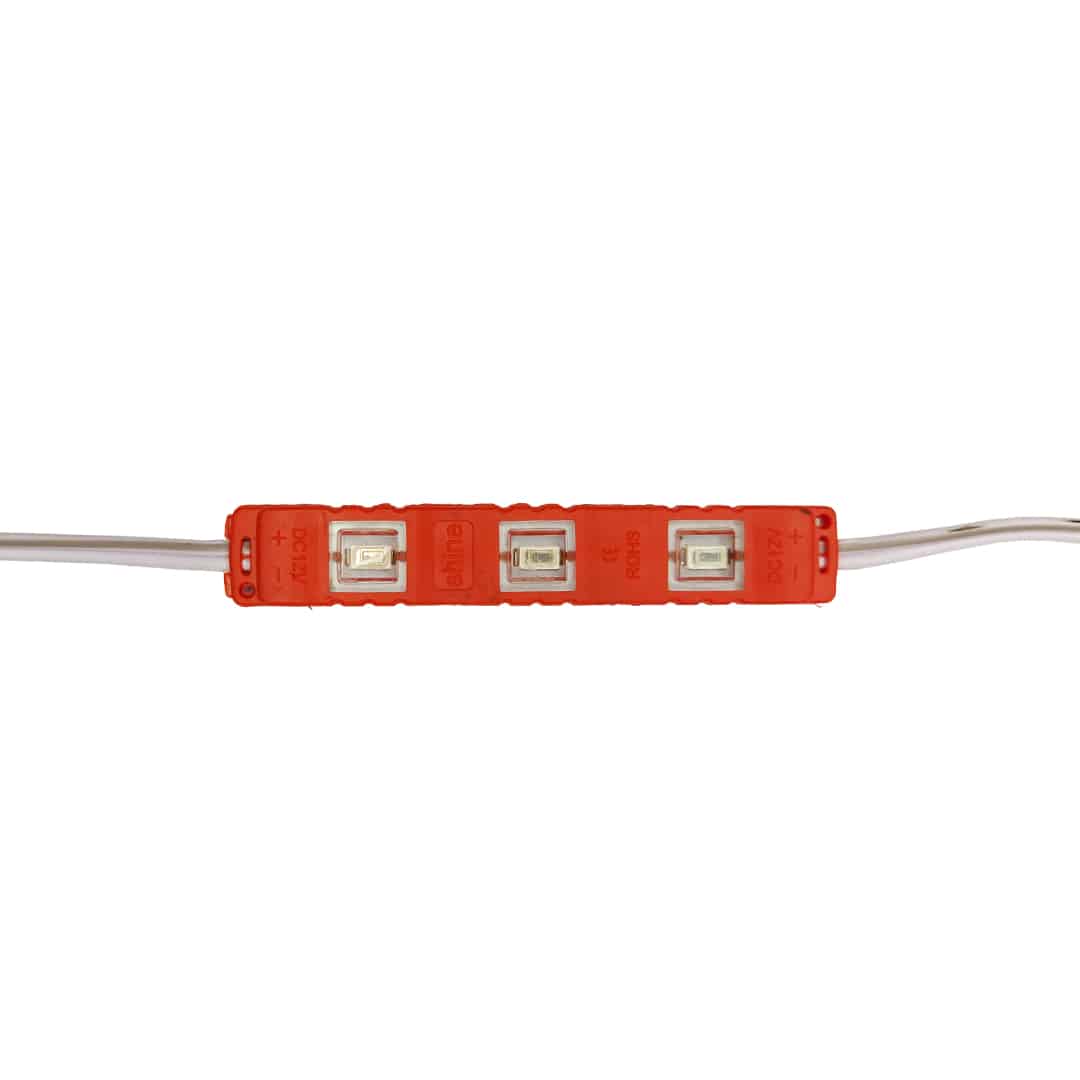 ال ای دی SMD بلوکی قرمز 12 ولت مارک Shine (تکی)