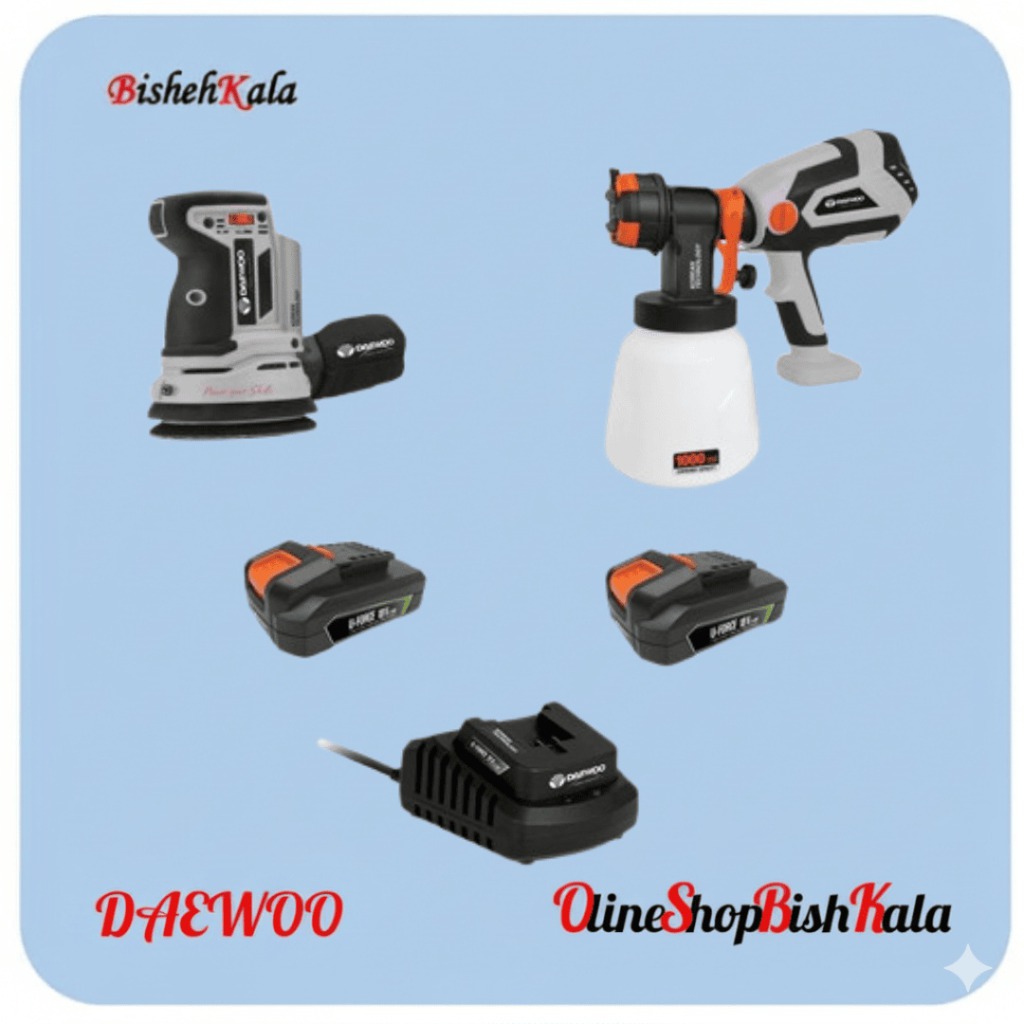 پیستوله نقاشی و سنباده شارژی DAEWOO دوو کد(2)
