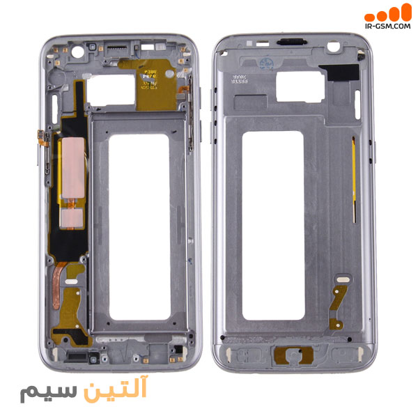 شاسی روکاری نقره ای سامسونگ COVER SAMSUNG S7 EDGE G935