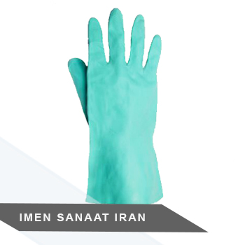 دستکش ایمنی نیتریل ضد حلال