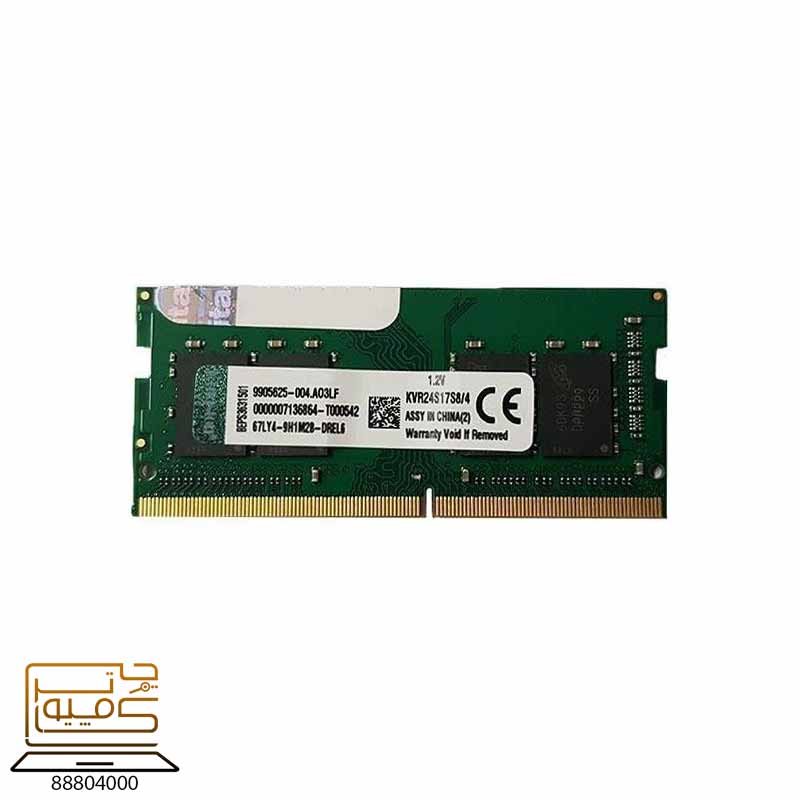 رم لپ تاپ کینگستون kingston 4GB 2400MHz DDR4 — تصویر ۲