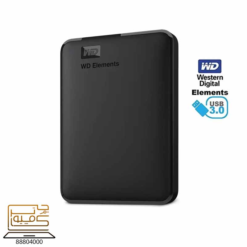 حافظه اچ دی دی اکسترنال وسترن WESTERN DIGITAL ELEMENT 500 GB — تصویر ۳