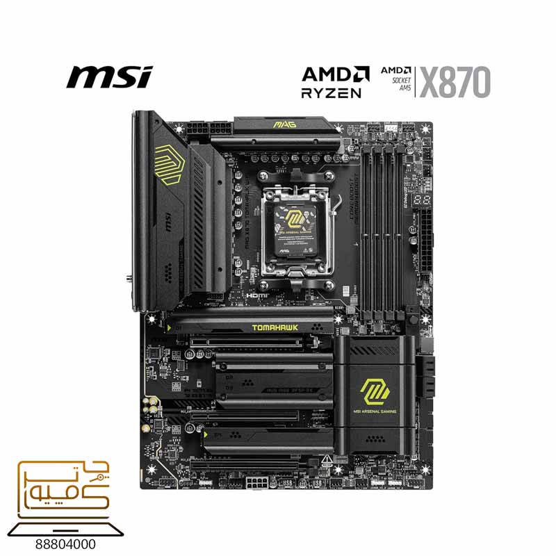 مادربرد ام اس آی MSI MAG X870E TOMAHAWK WIFI AM5