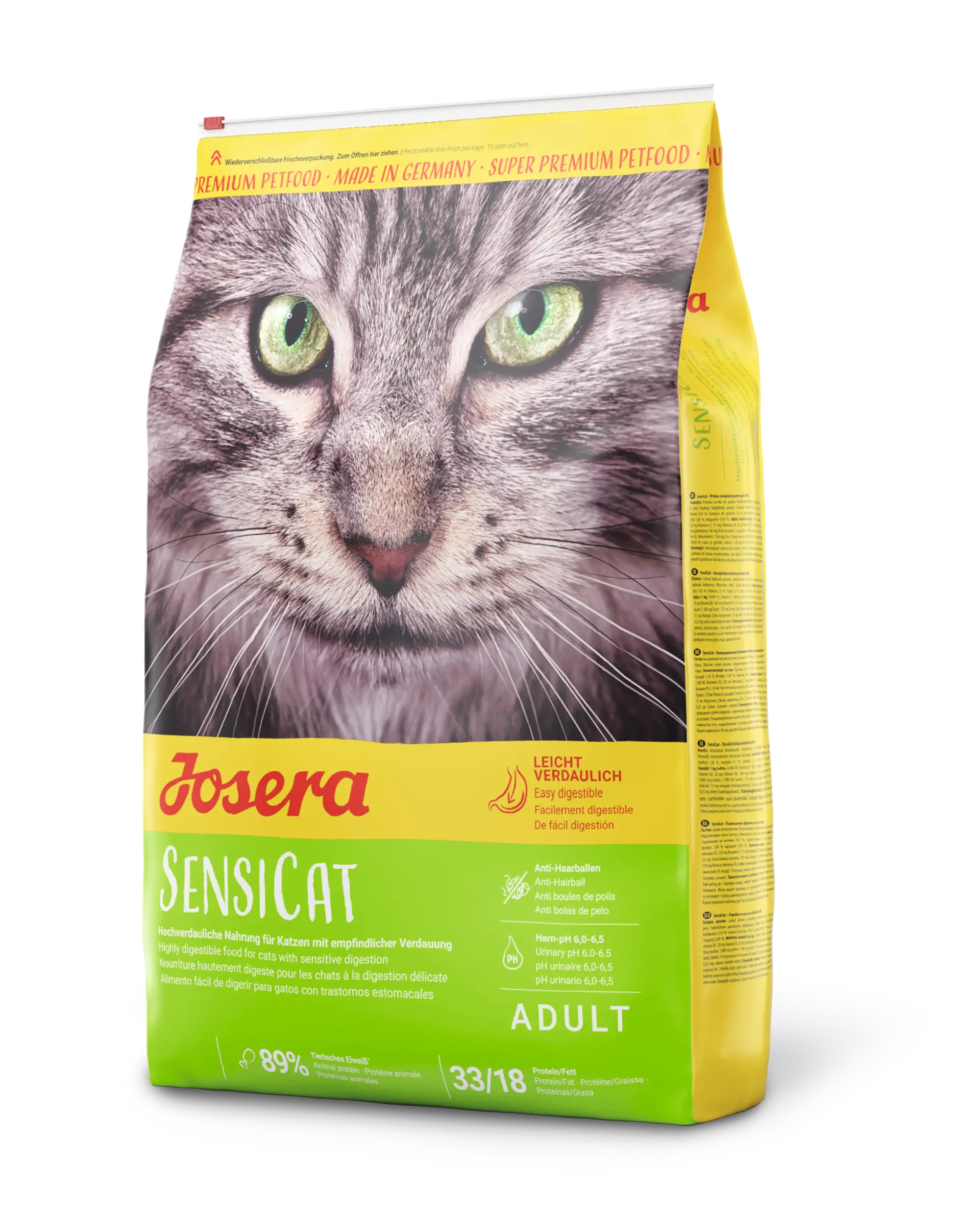 غذای خشک گربه سنسی کت جوسرا (وزن 10KG) SENSICAT_JOSERA