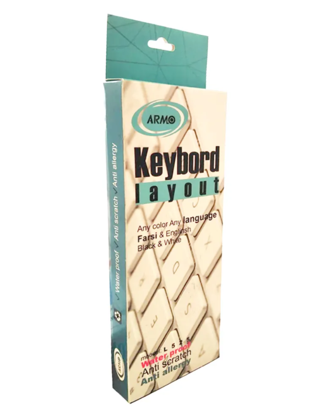 لیبل (برچسب) کیبورد ARMO آرمو مدل L525