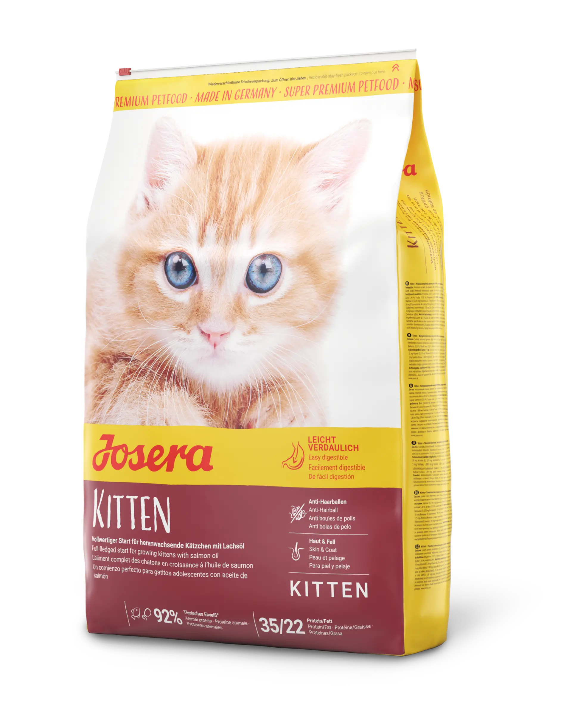 غذای خشک بچه گربه کیتن جوسرا (وزن 2KG) KITTEN_JOSERA