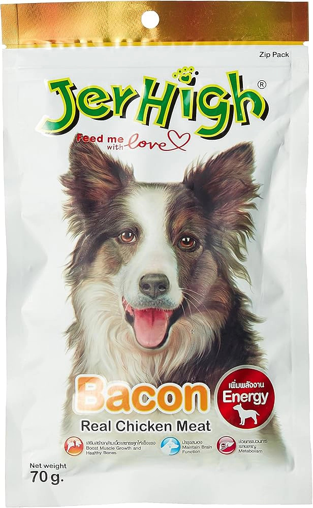 تشویقی سگ جرهای با طعم بیکن Jerhigh (Bacon)