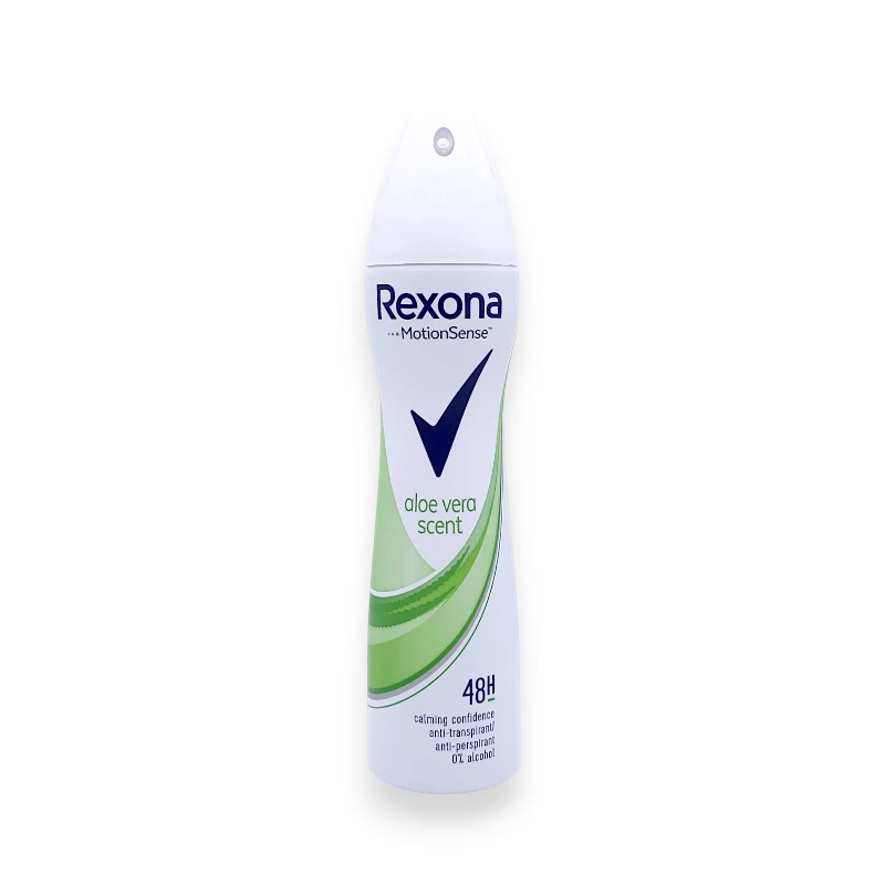 اسپری ضد تعریق زنانه رکسونا مدل آلوئه ورا (Rexona aloe vera scent) – ۲۰۰ میلی‌لیتر