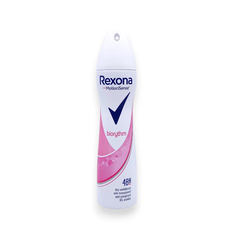 اسپری ضد تعریق زنانه رکسونا مدل بیوریتم (Rexona Biorythm) – ۲۰۰ میلی‌لیتر — تصویر ۲