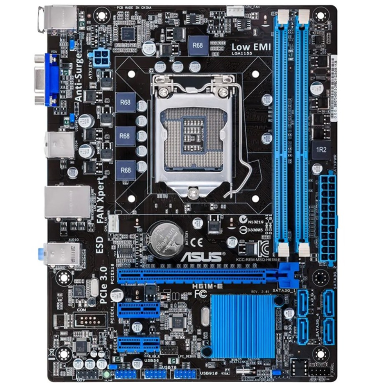 مادربرد ایسوس مدل ASUS H61 M-E