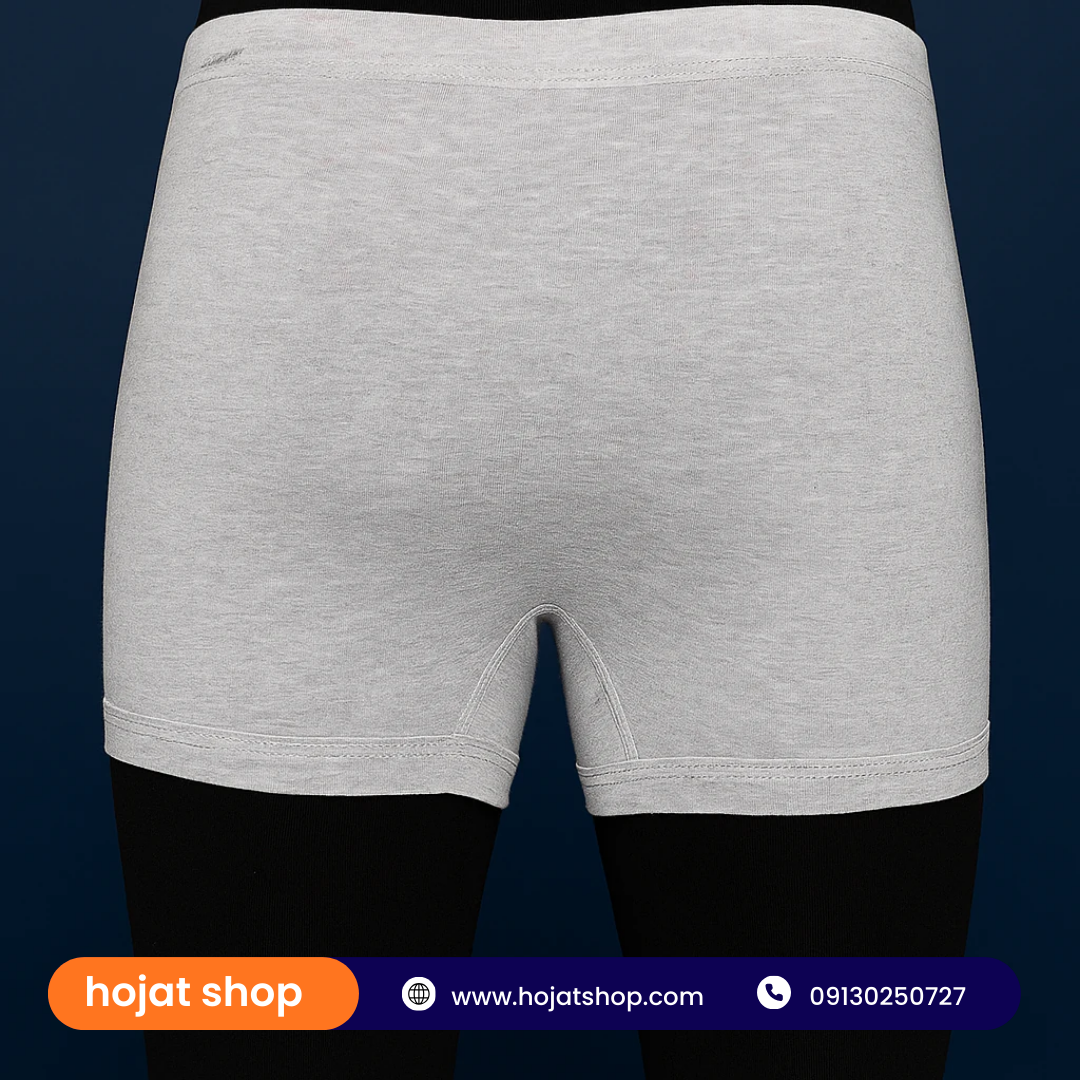 شورت نیم پا ملانژ شش رنگ ( رنگ و چاپ رندوم) جین 12 عددی — تصویر ۸