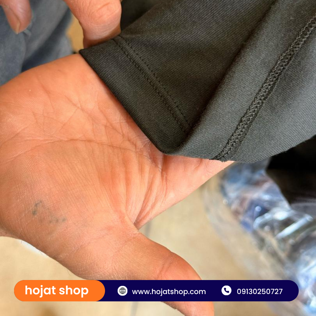 زیرپوش رکابی ساده ضخیم مشکی جین 12 عددی — تصویر ۳