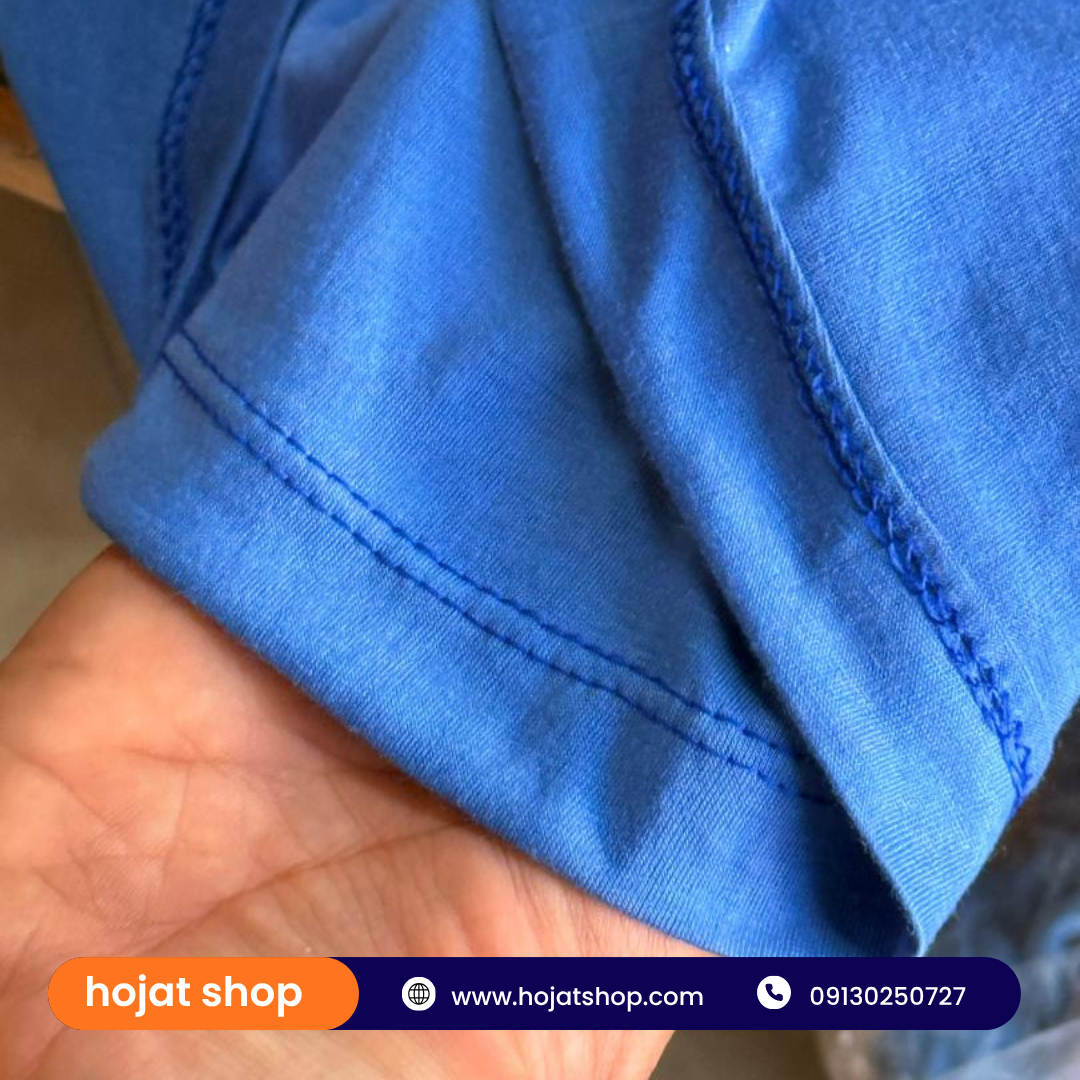 زیرپوش رکابی یکرو مردانه سه رنگ (طوسی+ آبی+ سفید) جین 12 عددی — تصویر ۵