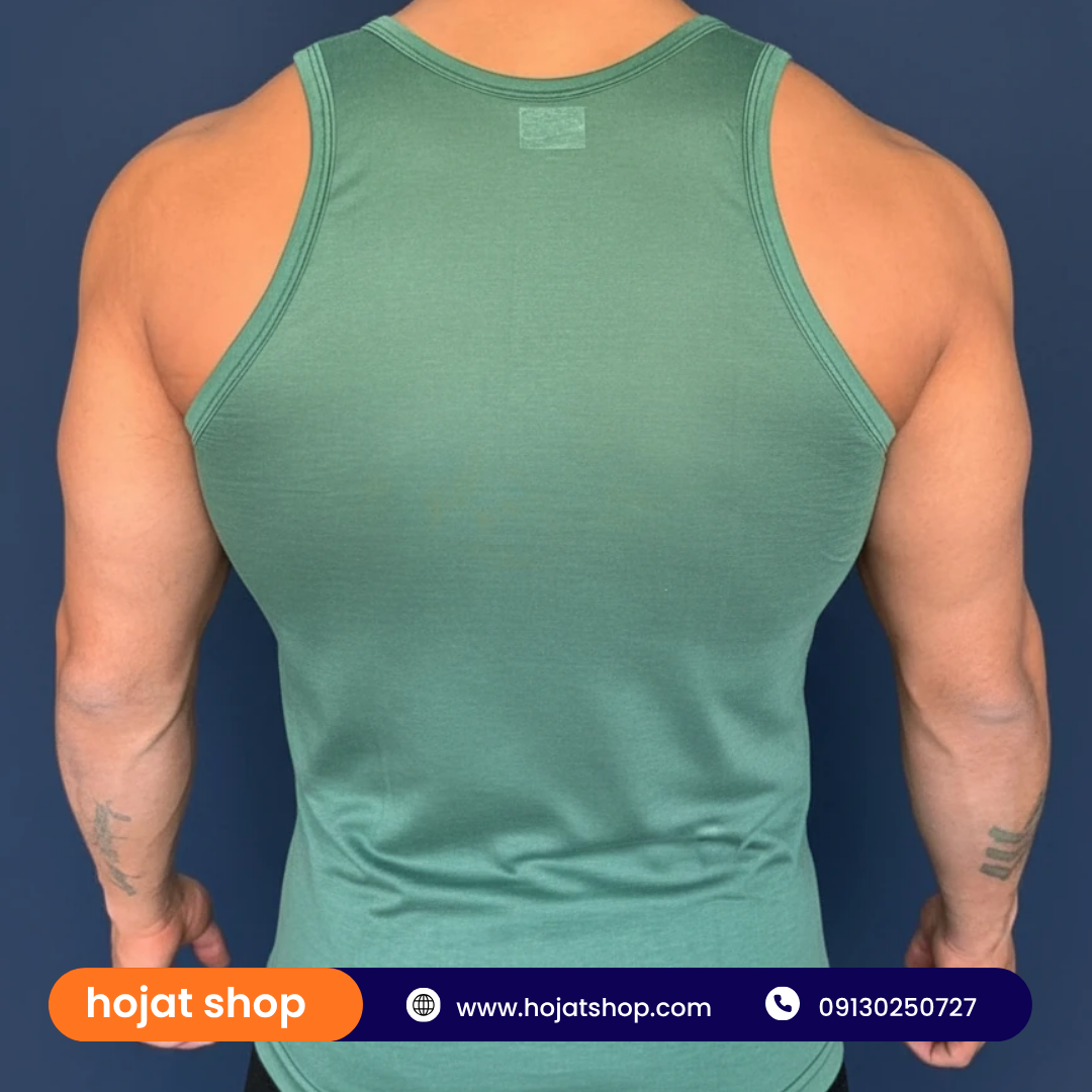 زیرپوش رکابی یکرو مردانه شش رنگ(رنگ رندوم) جین 12 عددی — تصویر ۴