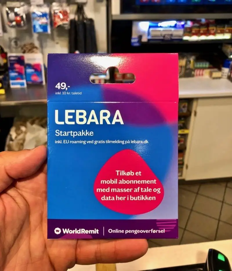 سیم کارت انگلیس لبارا | Lebara با پک اصلی — تصویر ۲