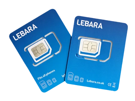 سیم کارت انگلیس لبارا | Lebara رجیستر شده و فعال — تصویر ۲