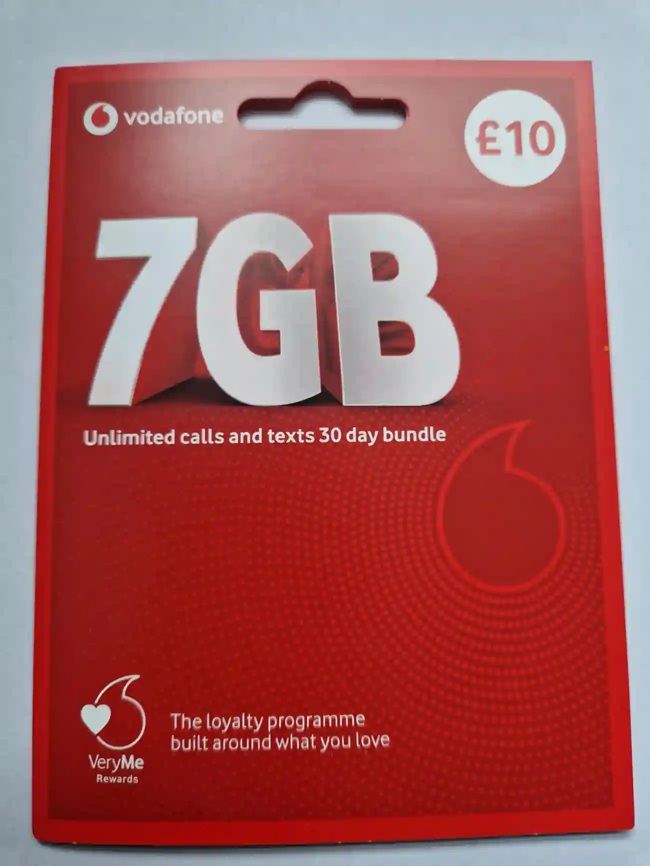 سیم کارت ودافون انگلیس رند | سیم کارت Vodafone فیزیکی — تصویر ۵
