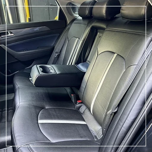 روکش صندلی هیوندای سوناتا Hyundai LF مدل نوار وسط برند R-1497) ECCCO) — تصویر ۵
