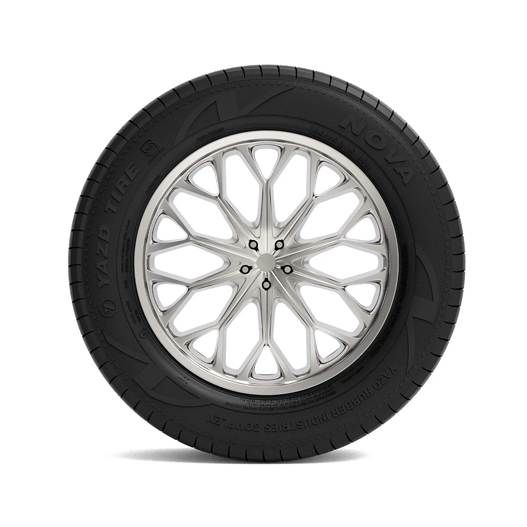 لاستیک یزد تایر |سایز 185/65R15 |مدل نوا (NOVA)-یک جفت (2 حلقه) — تصویر ۴