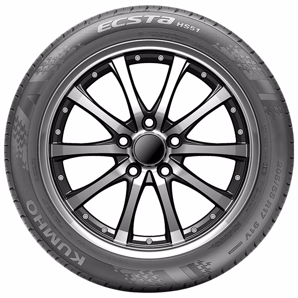 لاستیک کومهو (Kumho) |سایز 215/55R16 |مدل HS52 (ECSTA)-یک جفت (2 حلقه) — تصویر ۳