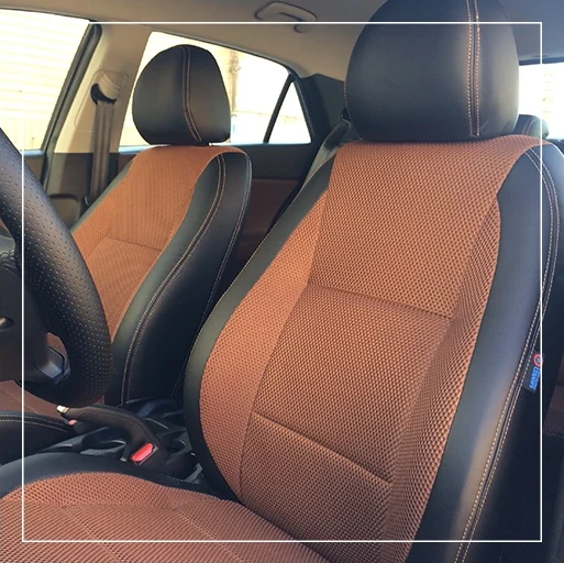 روکش صندلی هیوندای Hyundai i20 مدل فابریکی برند R-1463) ECCCO)