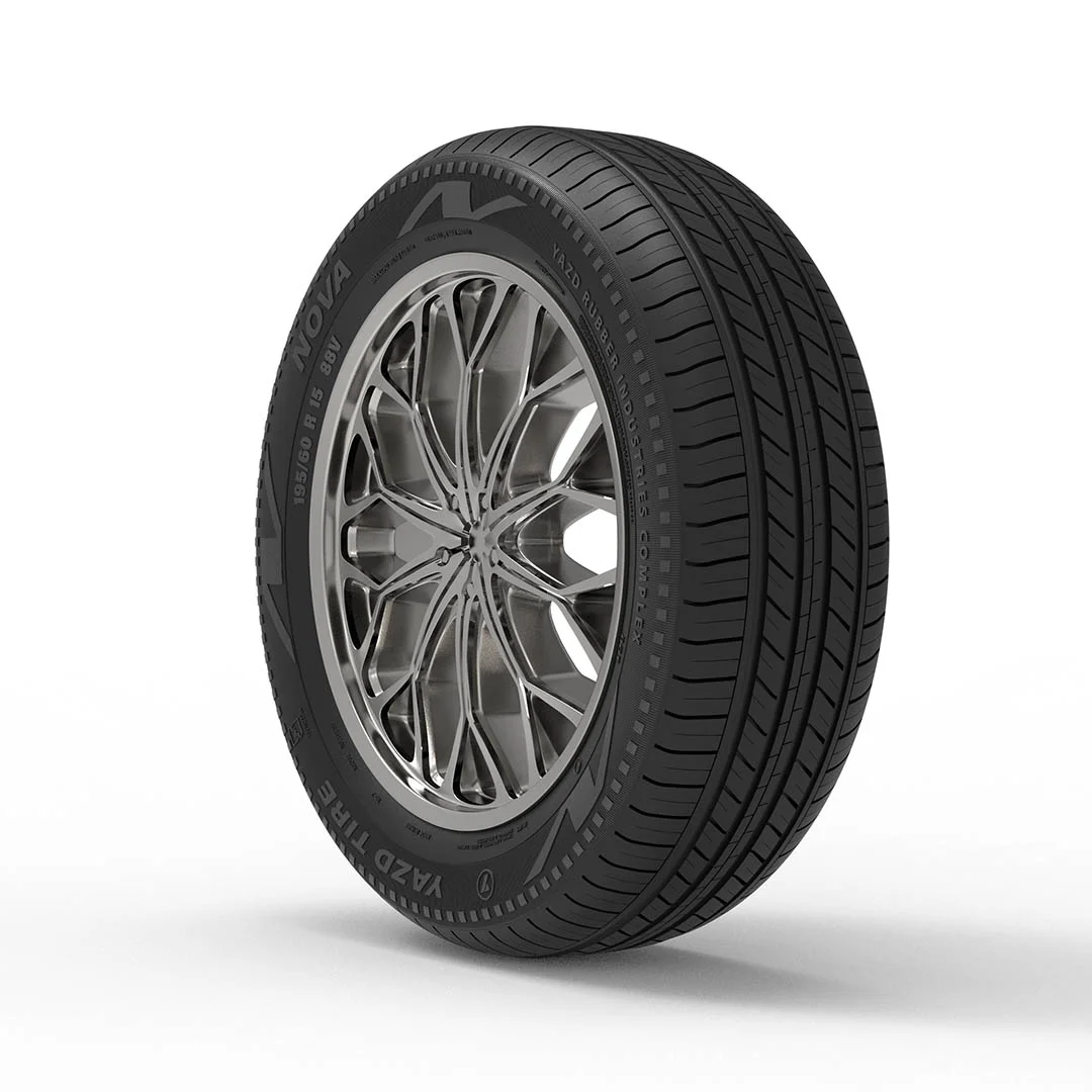 لاستیک یزد تایر |سایز 195/60R15 |مدل نوا (Nova)-یک جفت (2 حلقه) — تصویر ۲
