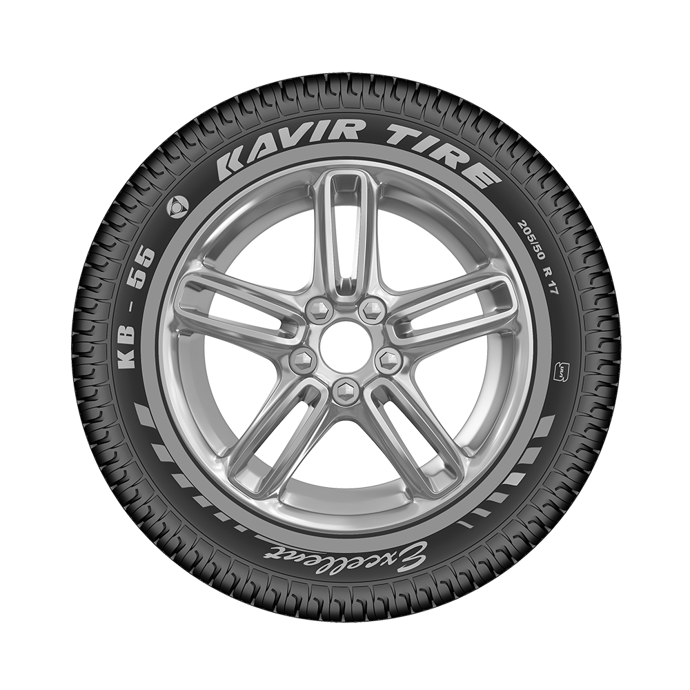لاستیک کویر تایر |سایز 205/50R17 |مدل KB55 (Excellent)-یک جفت (2 حلقه) — تصویر ۳
