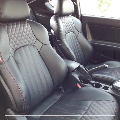 روکش صندلی هیوندای کوپه Hyundai مدل سفارشی برند R-1442) ECCCO)