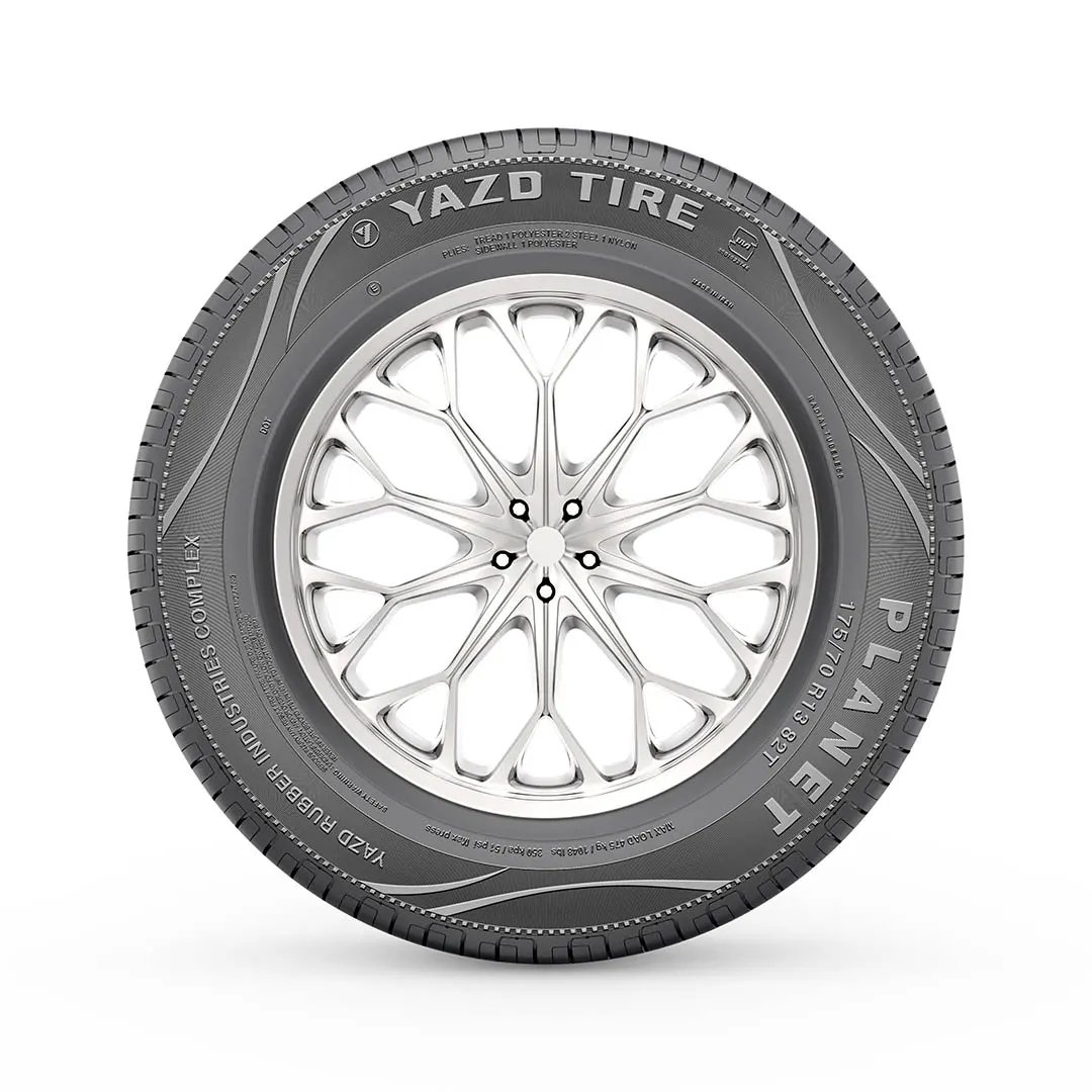 لاستیک یزد تایر |سایز 185/60R14 |مدل پلنت (Planet)-یک جفت (2 حلقه) — تصویر ۴