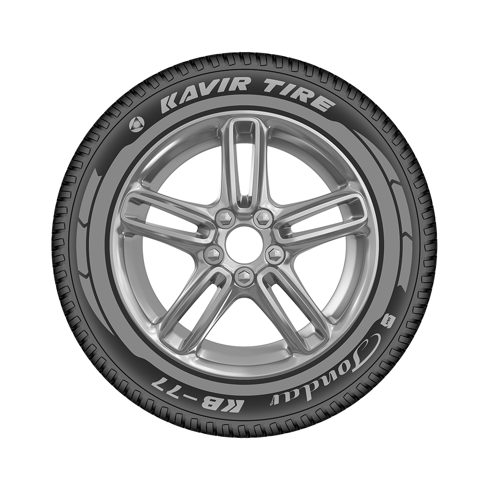 لاستیک کویر تایر |سایز 205/60R14 |مدل KB77 (Tondar)-یک جفت (2 حلقه) — تصویر ۳