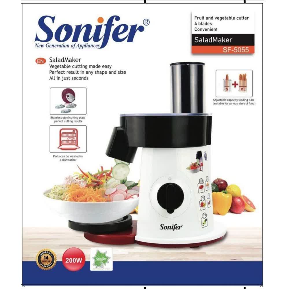 سالاد ساز و رنده برقی سونیفر مدل SF-5505 — تصویر ۴