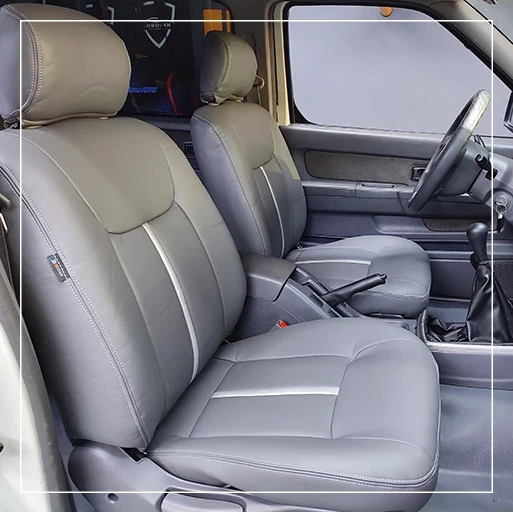روکش صندلی نیسان رونیز Nissan مدل نوار وسط برند R-1404) ECCCO)