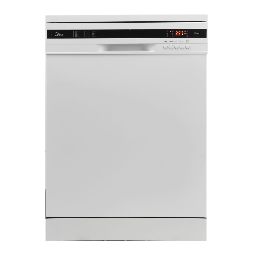 ماشین ظرفشویی جی‌پلاس مدل GDW-N1362W.RG