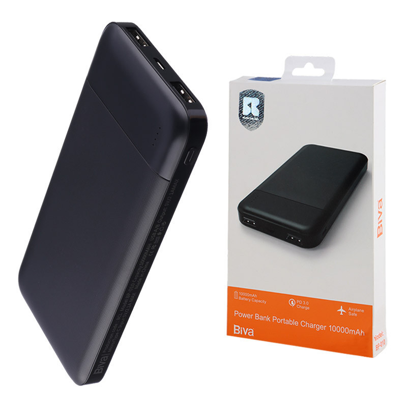 پاور بانک 10هزار بیوا مدل BP-010 ظرفیت 10000 میلی‌آمپر | شارژ سریع 22.5 وات با پورت USB و Type-C — تصویر ۲