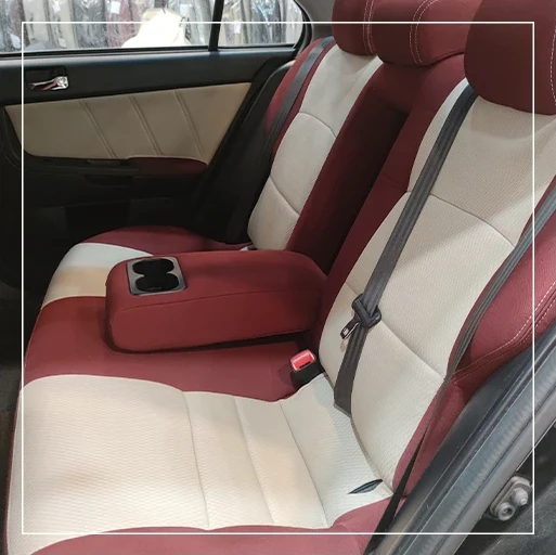 روکش صندلی میتسوبیشی لنسر Mitsubishi مدل فابریکی برند R-1392) ECCCO) — تصویر ۳