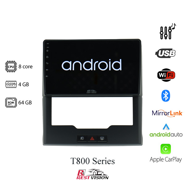مانیتور اندورید کوییک برند رست ویژن مدل TK900 F — تصویر ۴