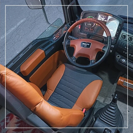 روکش صندلی مان MAN TGA 480 مدل تیوولی برند R-1370) ECCCO) — تصویر ۴