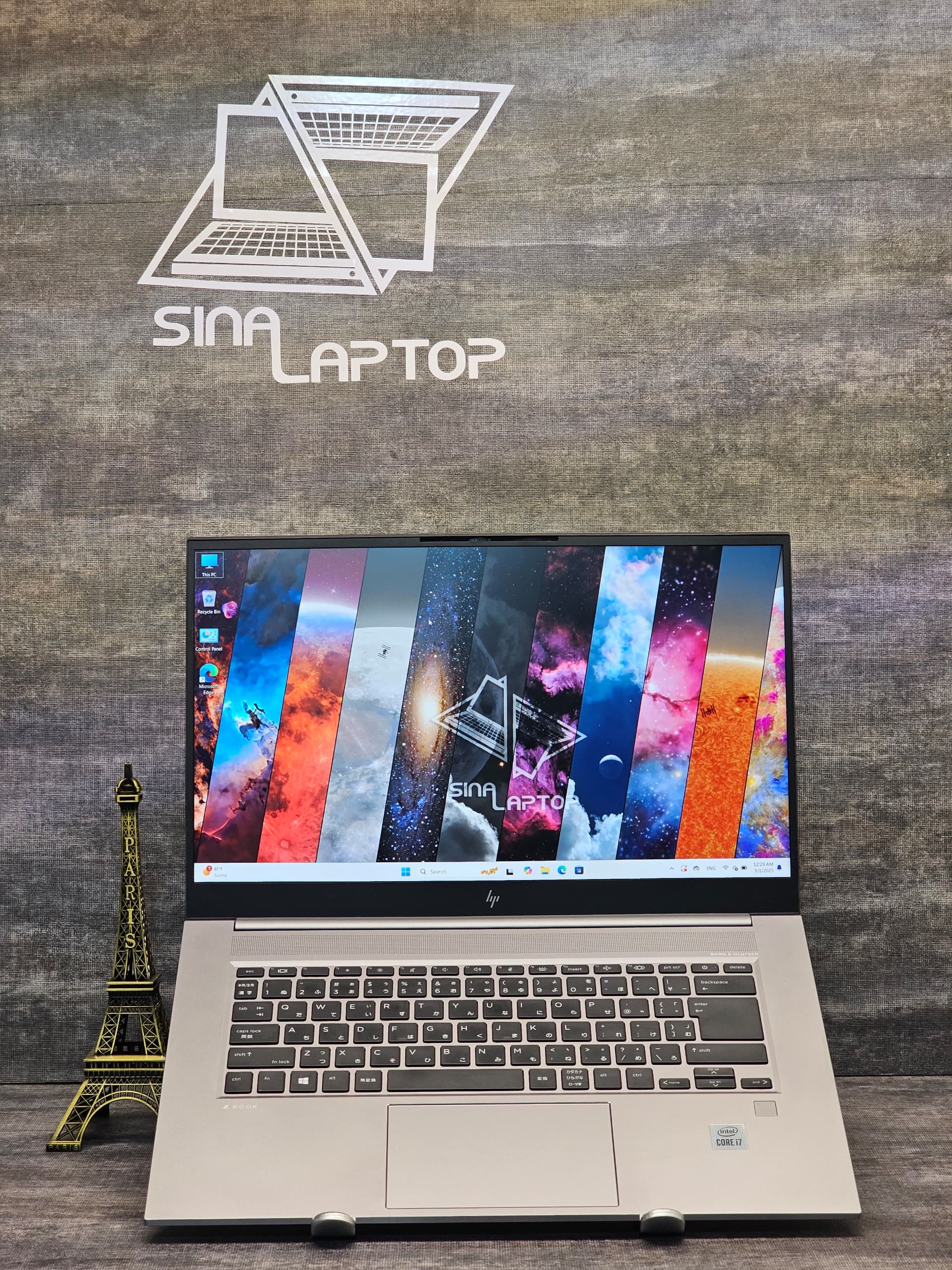 HP ZBOOK STUDIO G7 CORE I7-10750H 32GB RAM 4GB T1000 MAX Q