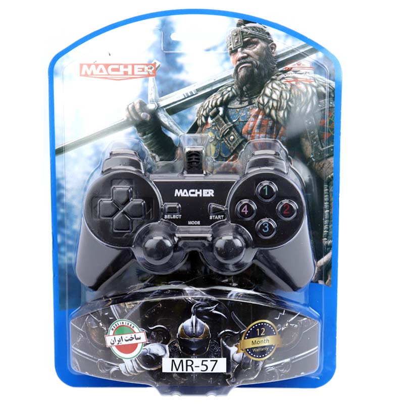 Macher MR-57 PC Gaming Controller مشکی