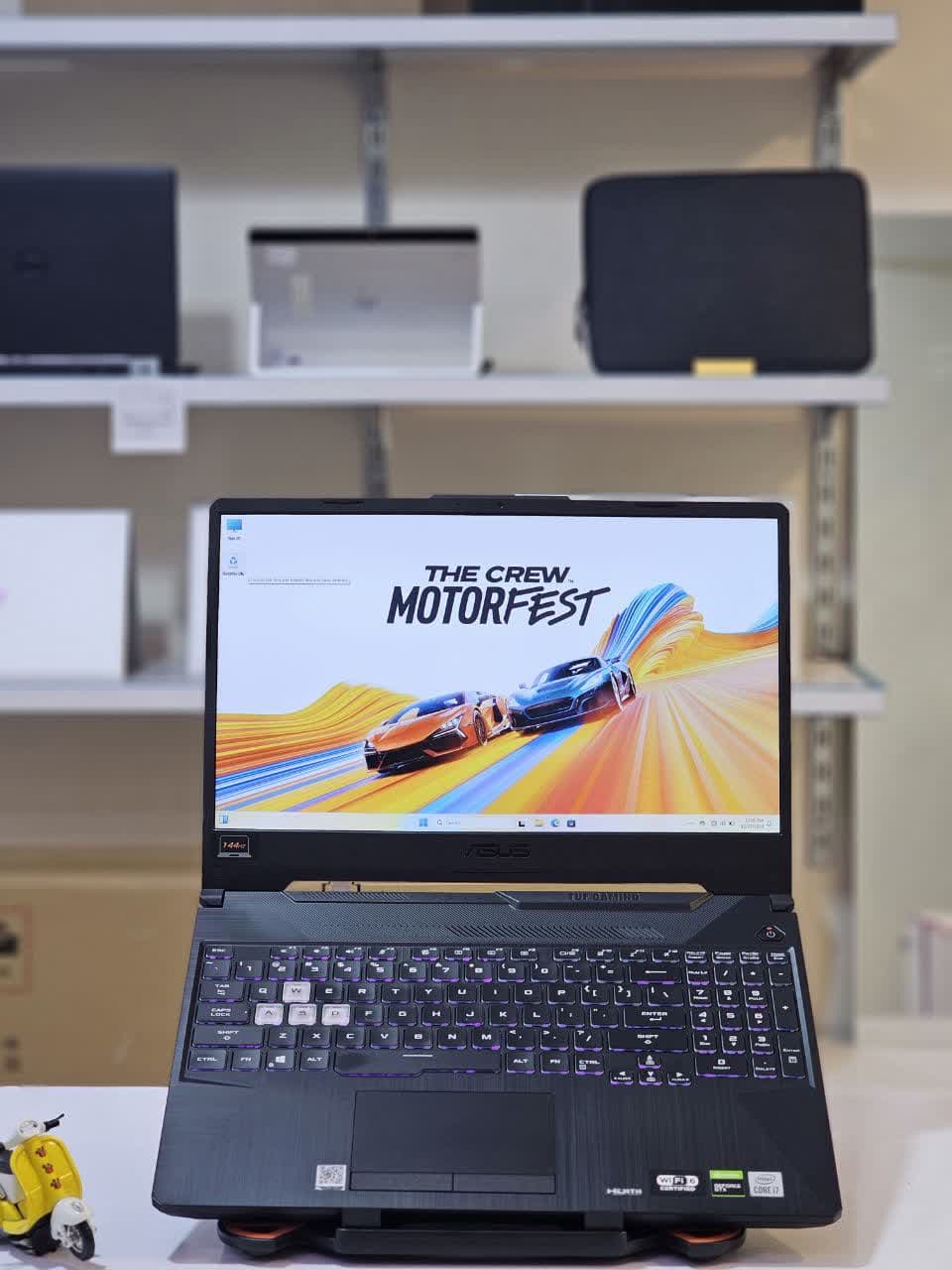 ASUS TUF GAMING FX506-i7-10870H-6GB GTX 1660TI ایسوس
