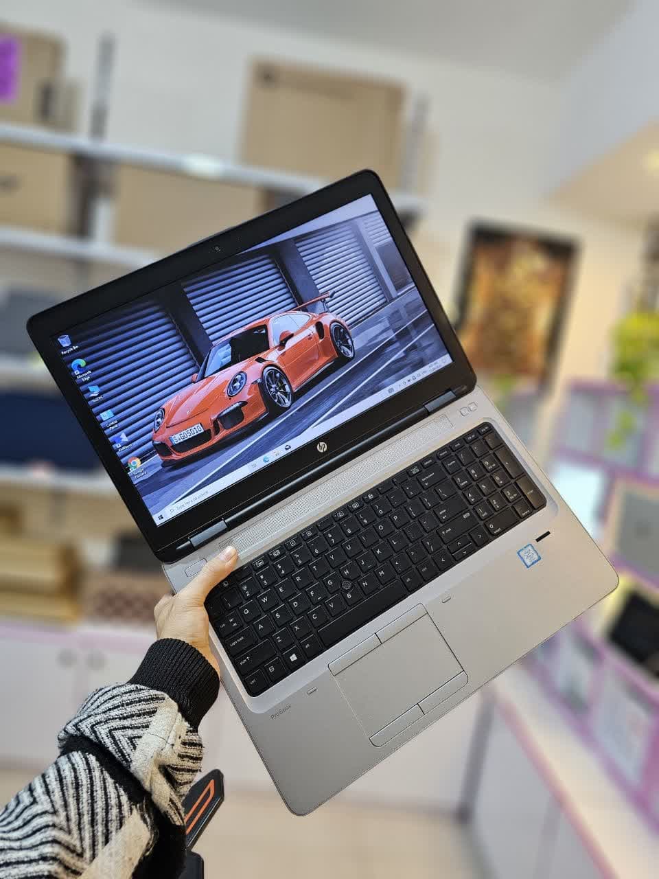 HP 650 G3 CORE I5-7300 8GB 256GBلپتاپ اچ پی پرو بوک