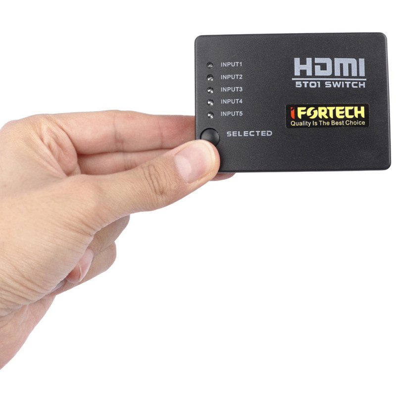 سوییچ Ifortech 1408AT 5Port HDMI — تصویر ۵