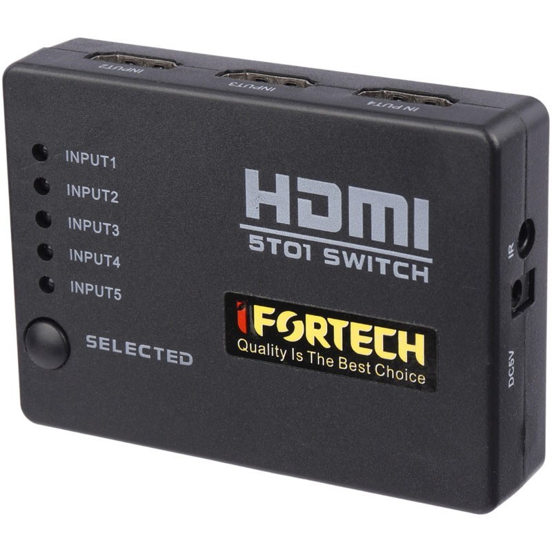 سوییچ Ifortech 1408AT 5Port HDMI — تصویر ۳